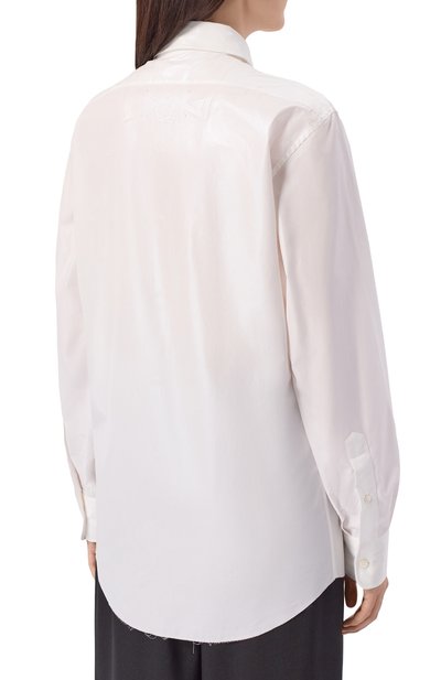 Хлопковая рубашка MAISON MARGIELA, арт. S50DT0071/S43001, фото 4