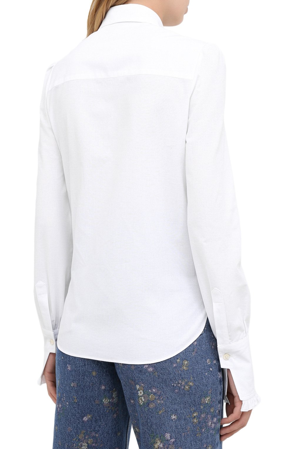 Хлопковая рубашка PHILOSOPHY DI LORENZO SERAFINI, арт. A0220/5725, фото 4