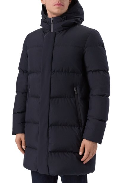 Пуховик HERNO темно-синего цвета по цене 119500 руб., арт. PI00245UL/11106, фото 3 Пуховик HERNO, арт. PI00245UL/11106, фото 3