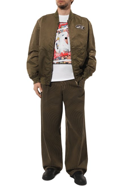 Мужская хлопковая футболка DSQUARED2, арт. S71GD1407