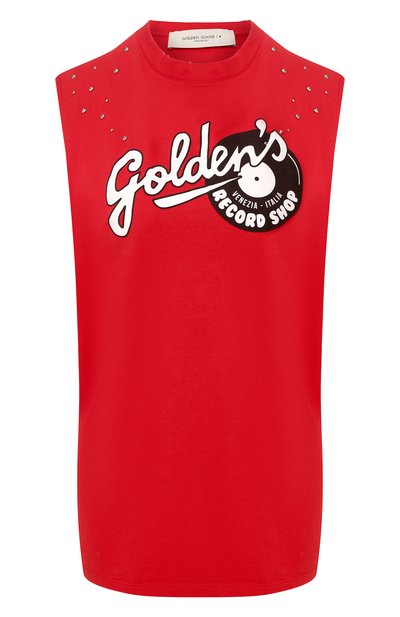 Хлопковая майка GOLDEN GOOSE DELUXE BRAND, арт. G36WP023.Y7, фото 1