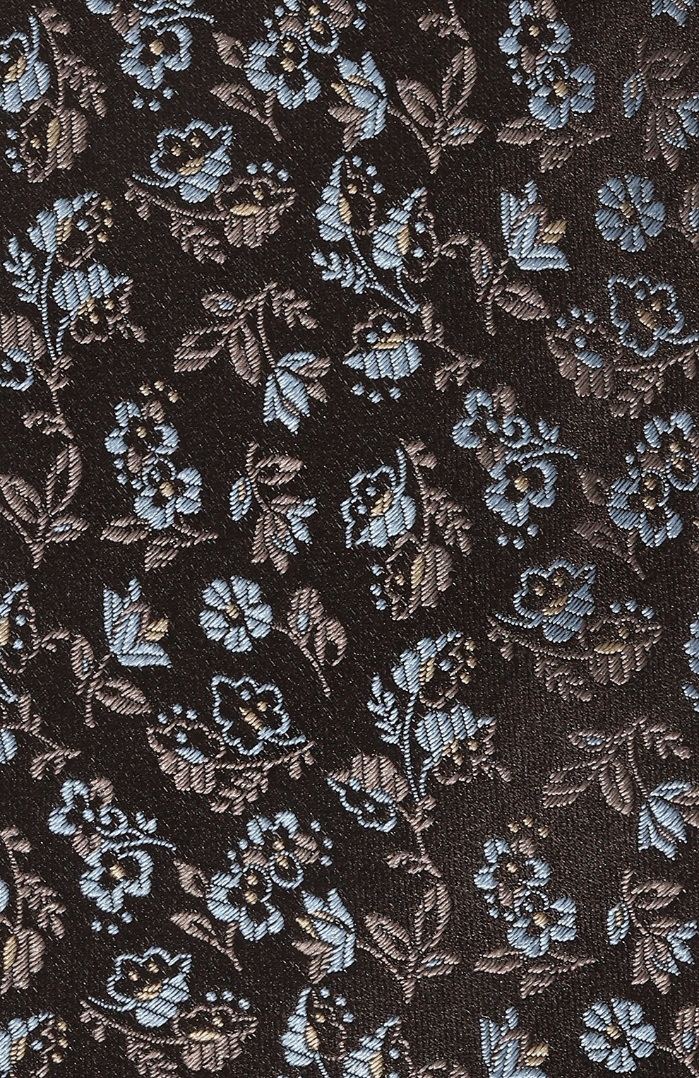 Шелковый галстук CANALI темно-коричневого цвета по цене 19100 руб., арт. 18/HJ03999, фото 4 Шелковый галстук CANALI, арт. 18/HJ03999, фото 4
