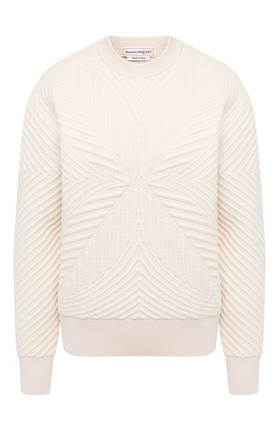 Свитшот из шерсти и вискозы ALEXANDER MCQUEEN, арт. 641894/Q1ARM, фото 1