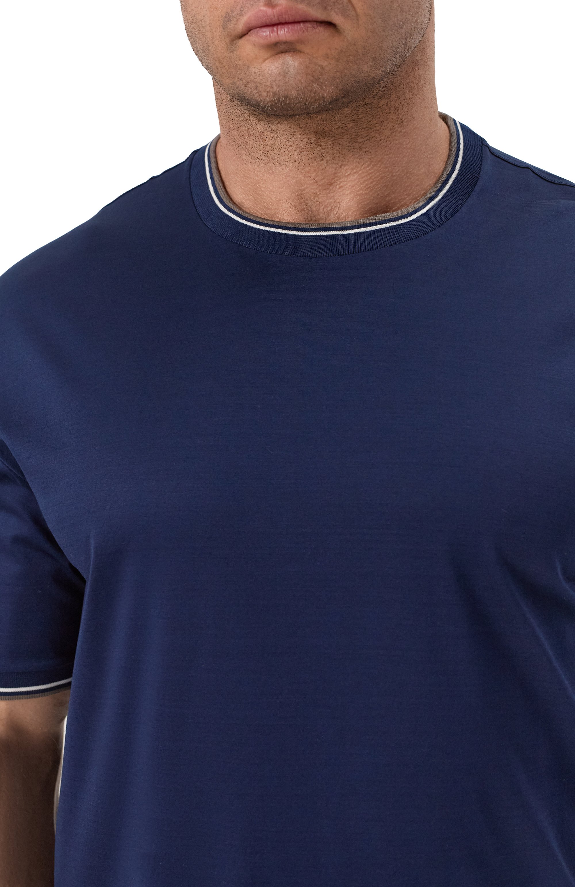 Хлопковая футболка PAUL&SHARK, арт. 25411025, фото 5