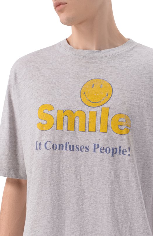 Хлопковая футболка Dsquared2 S74GD1548/D20104 Серый  S74GD1548/D20104 Фото 5