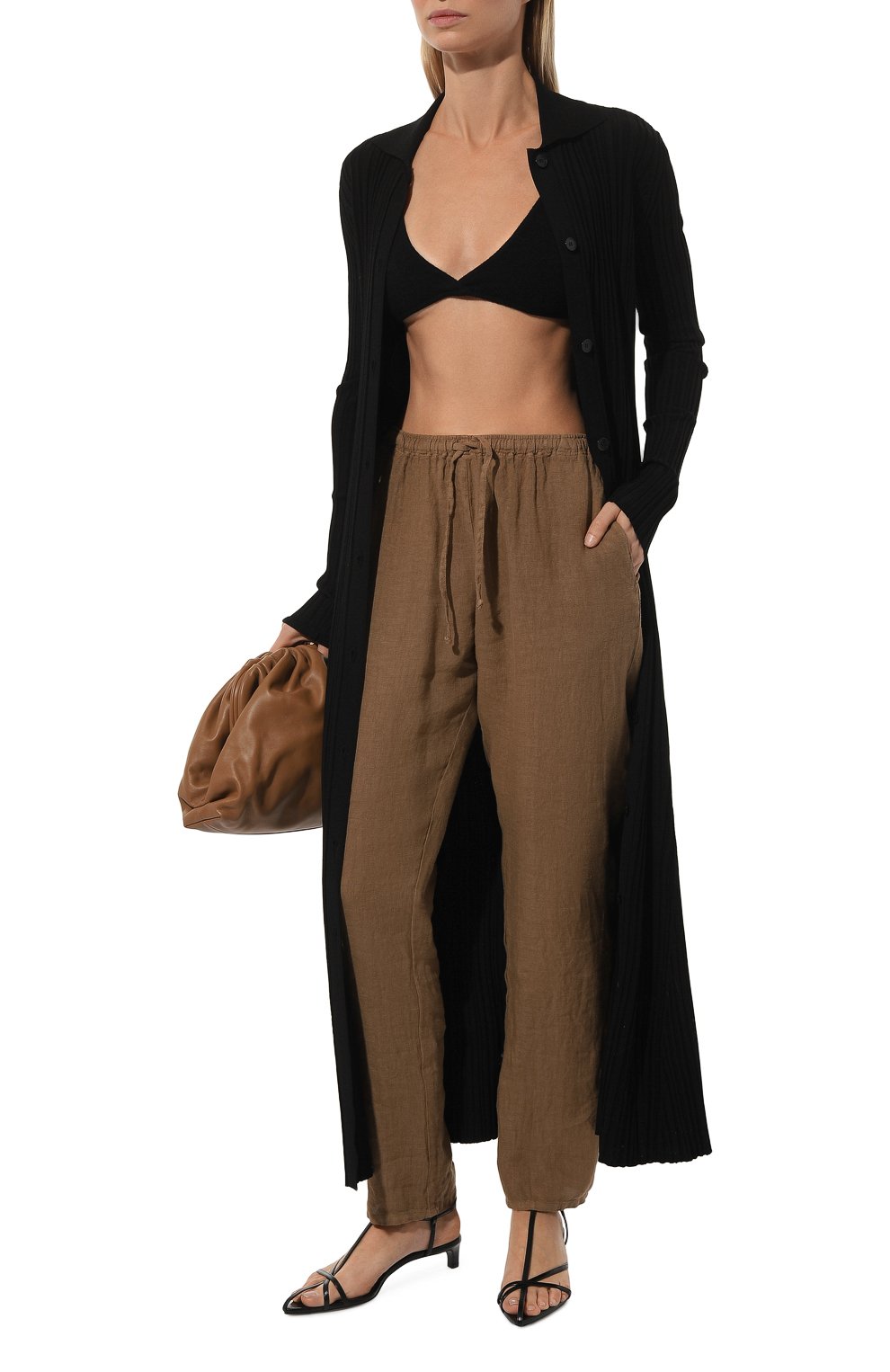 Льняные брюки DEHA, арт. D02457, фото 2