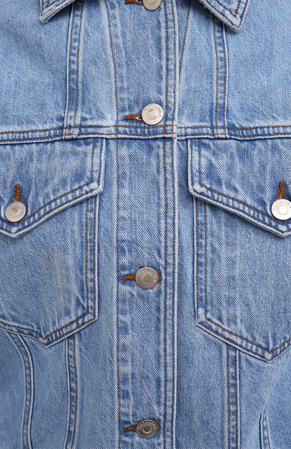 Куртка NANUSHKA, арт. MAREN_LIGHT BLUE_RIGID DENIM, фото 5