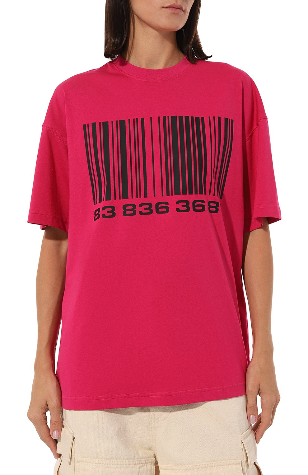 Хлопковая футболка VTMNTS, арт. VL18TR350P, фото 3