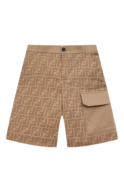 Хлопковые шорты FENDI, арт. JMF462/AQSP