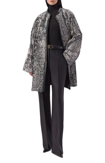 Шуба из овчины GIORGIO ARMANI, арт. GW002053/AF19605, фото 2