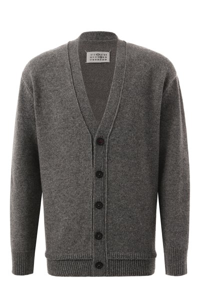 Мужской кардиган из шерсти и льна MAISON MARGIELA, арт. SI1GP0003/S18064