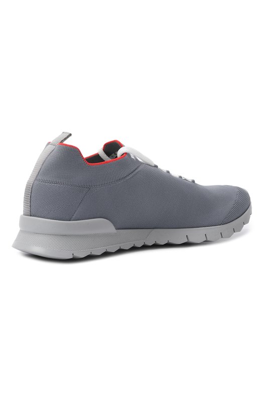 Текстильные кроссовки Kiton USSA393N01362 Серый  USSA393N01362 Фото 4