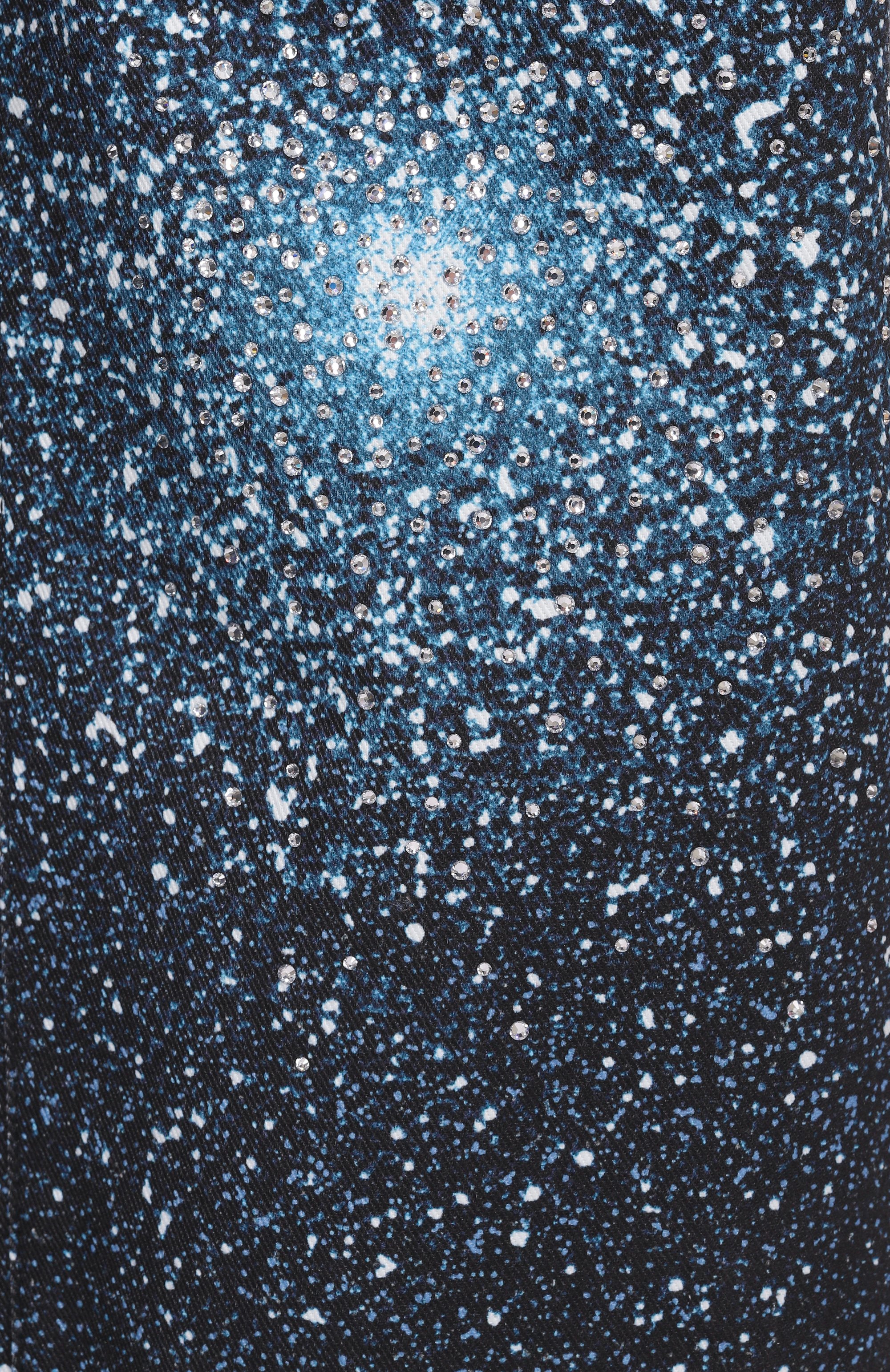 Джинсы с отделкой стразами GIUSEPPE DI MORABITO, арт. 04SSDNP049C 04455, фото 6