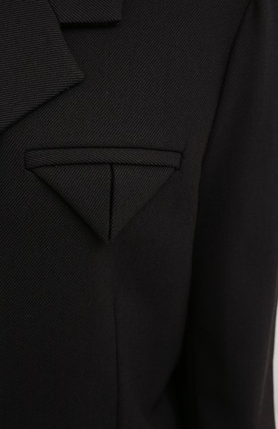 Жакет BOTTEGA VENETA темно-коричневого цвета по цене 179500 руб., арт. 636453/V02W0, фото 5 Жакет BOTTEGA VENETA, арт. 636453/V02W0, фото 5