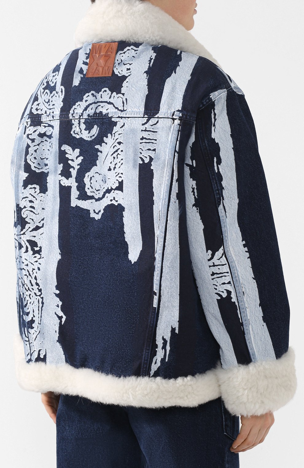 Джинсовая куртка с меховой подкладкой 7 FOR ALL MANKIND, арт. JSVNR990MT, фото 4