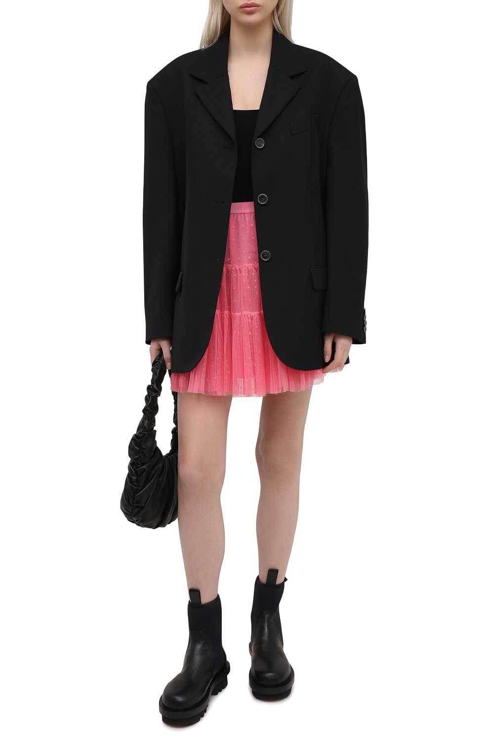 Юбка REDVALENTINO розового цвета по цене 48500 руб., арт. VR0RAG40/5MM, фото 2 Юбка REDVALENTINO, арт. VR0RAG40/5MM, фото 2