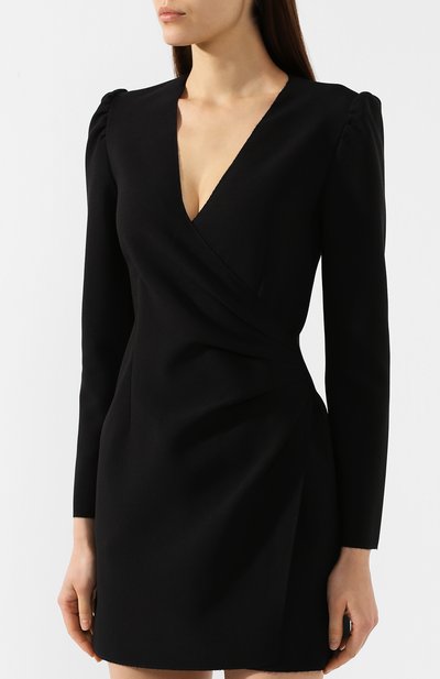 Мини-платье MSGM черного цвета по цене 37400 руб., арт. 2741MDA07 195600, фото 3 Мини-платье MSGM, арт. 2741MDA07 195600, фото 3