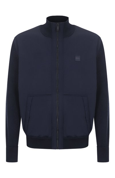 Мужской комбинированный кардиган BOSS ORANGE, арт. 50531494