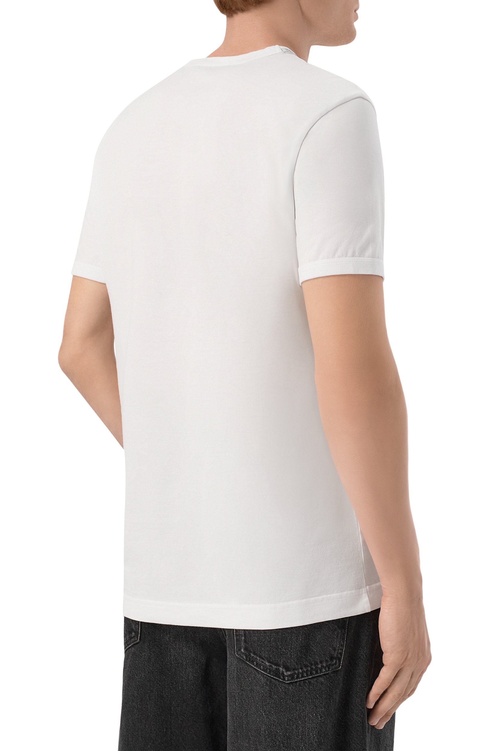 Хлопковая футболка DOLCE & GABBANA, арт. G8JX7T/G7P1A, фото 4