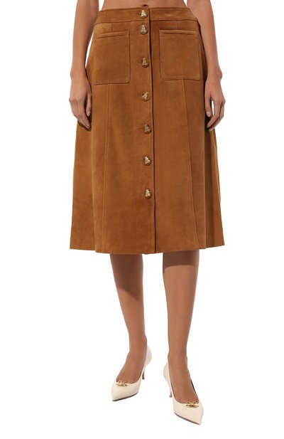 Замшевая юбка AKHMADULLINA, арт. 1225.3Y934/LE111, фото 3