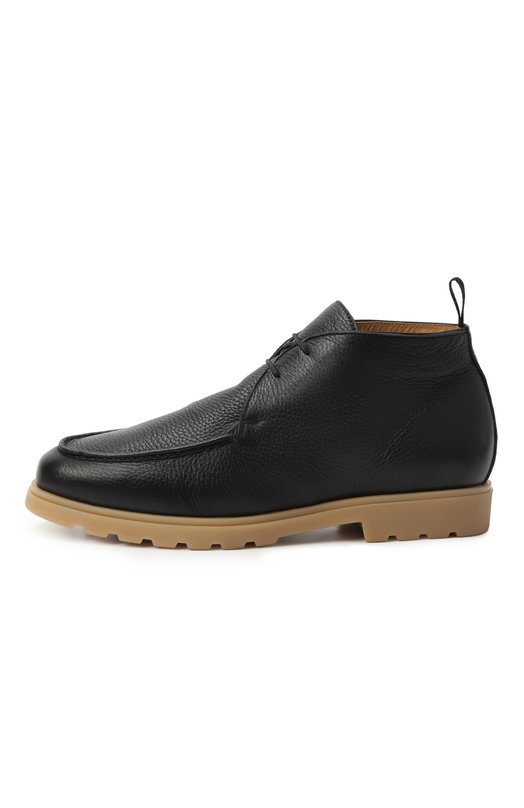 Кожаные ботинки Kiton USSA377N0133703 Синий  USSA377N0133703 Фото 4