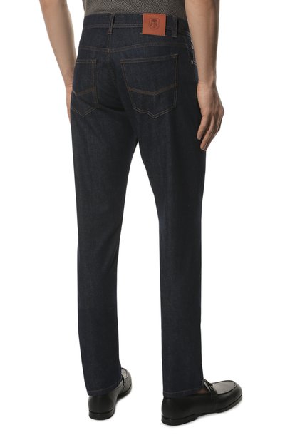 Джинсы CORNELIANI темно-синего цвета по цене 41400 руб., арт. 894JZ4-2120141/00, фото 4 Джинсы CORNELIANI, арт. 894JZ4-2120141/00, фото 4