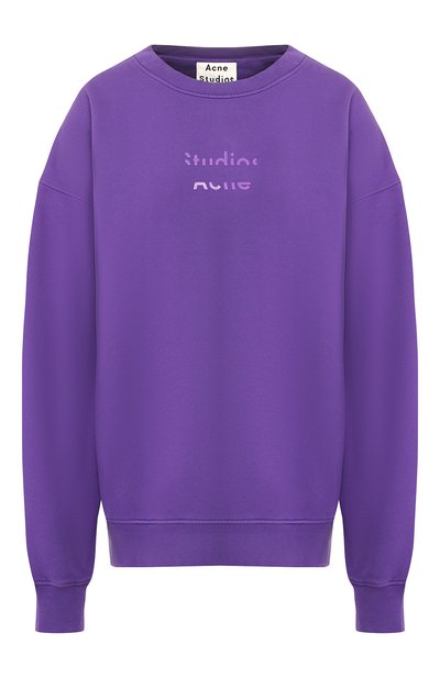 Женский хлопковый свитшот ACNE STUDIOS, арт. AI0036