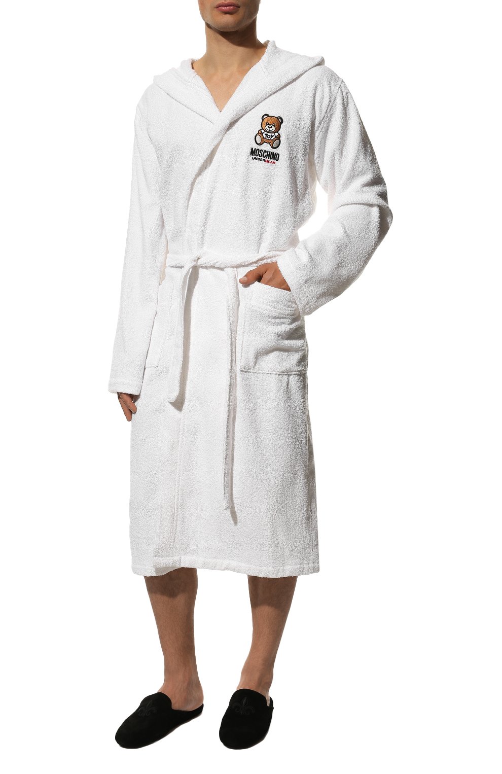 Хлопковый халат MOSCHINO, арт. A7302/5165, фото 2