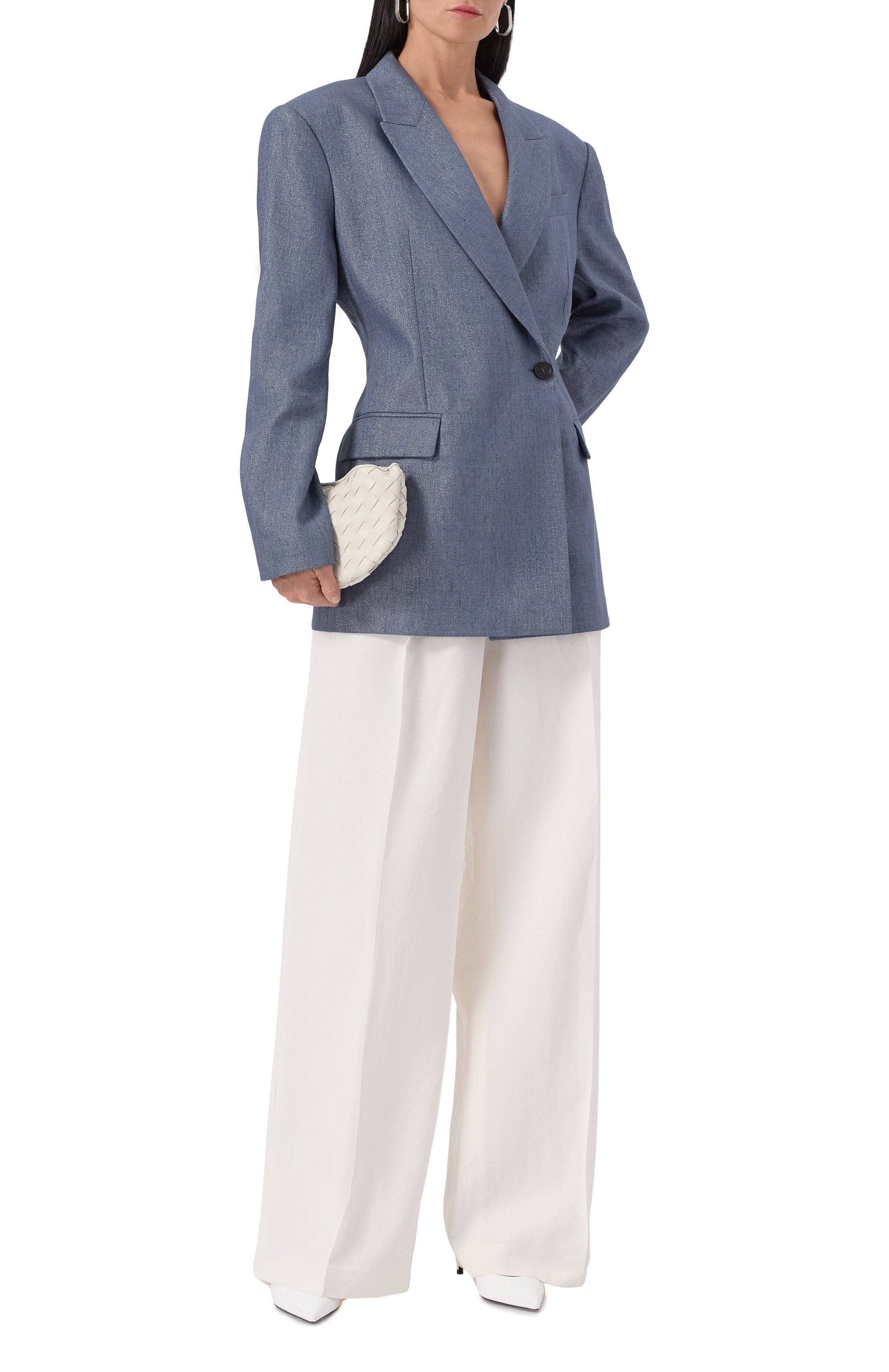 Жакет изо льна и шерсти BRUNELLO CUCINELLI, арт. MG5107265P, фото 2