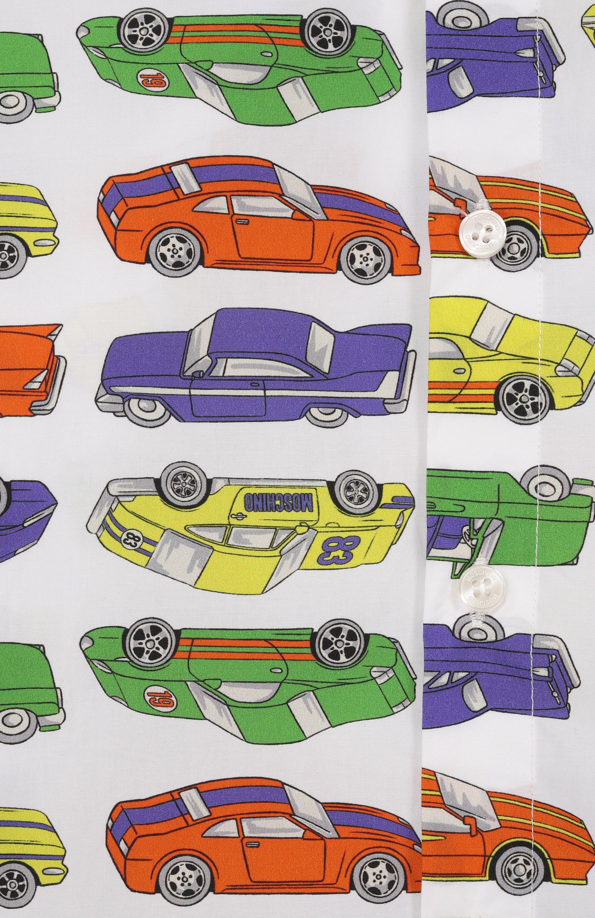 Хлопковая рубашка MOSCHINO, арт. HMC01X/LLB68_001, фото 3