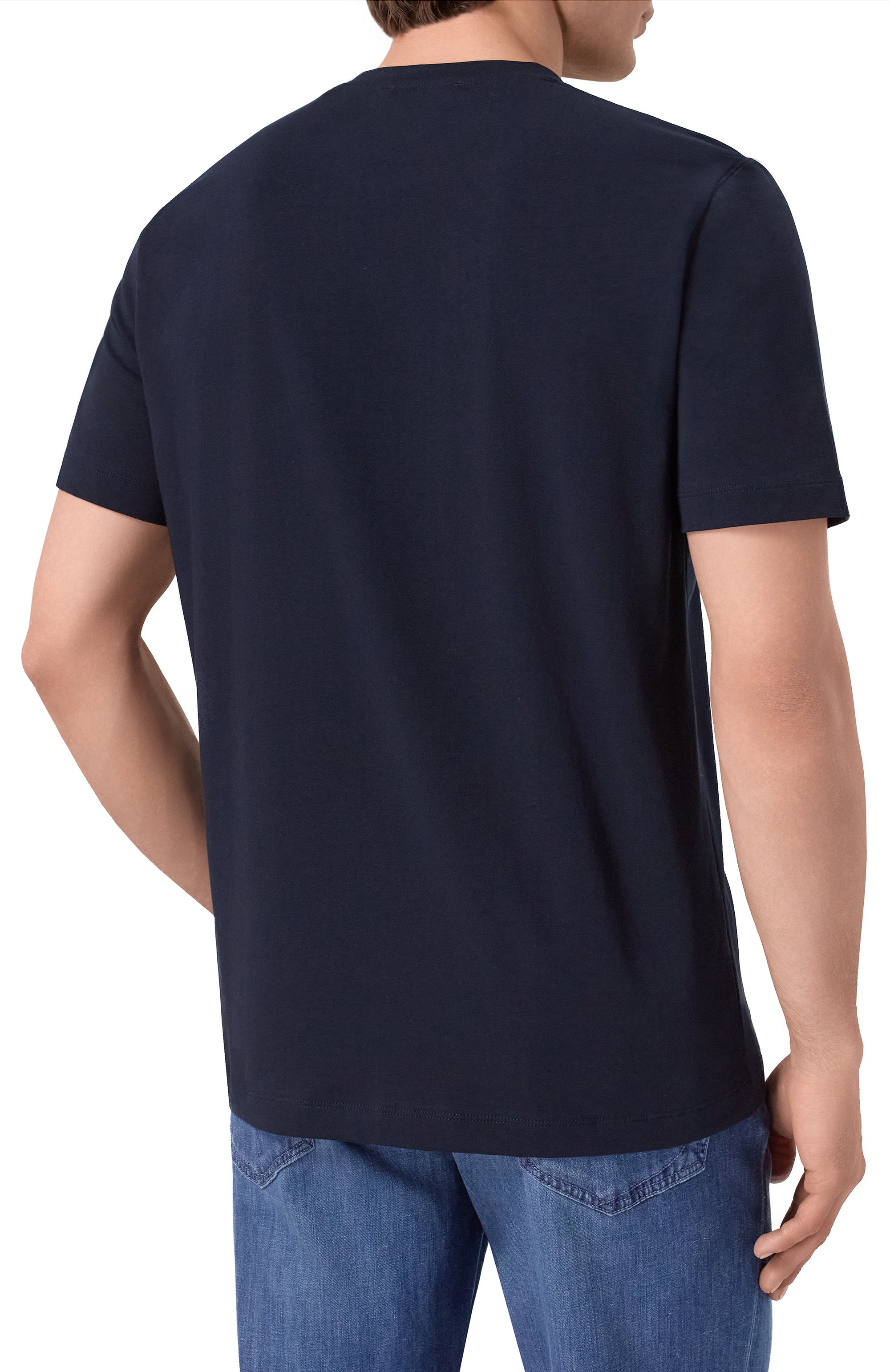 Хлопковая футболка CORNELIANI, арт. 27G588/2725036, фото 4