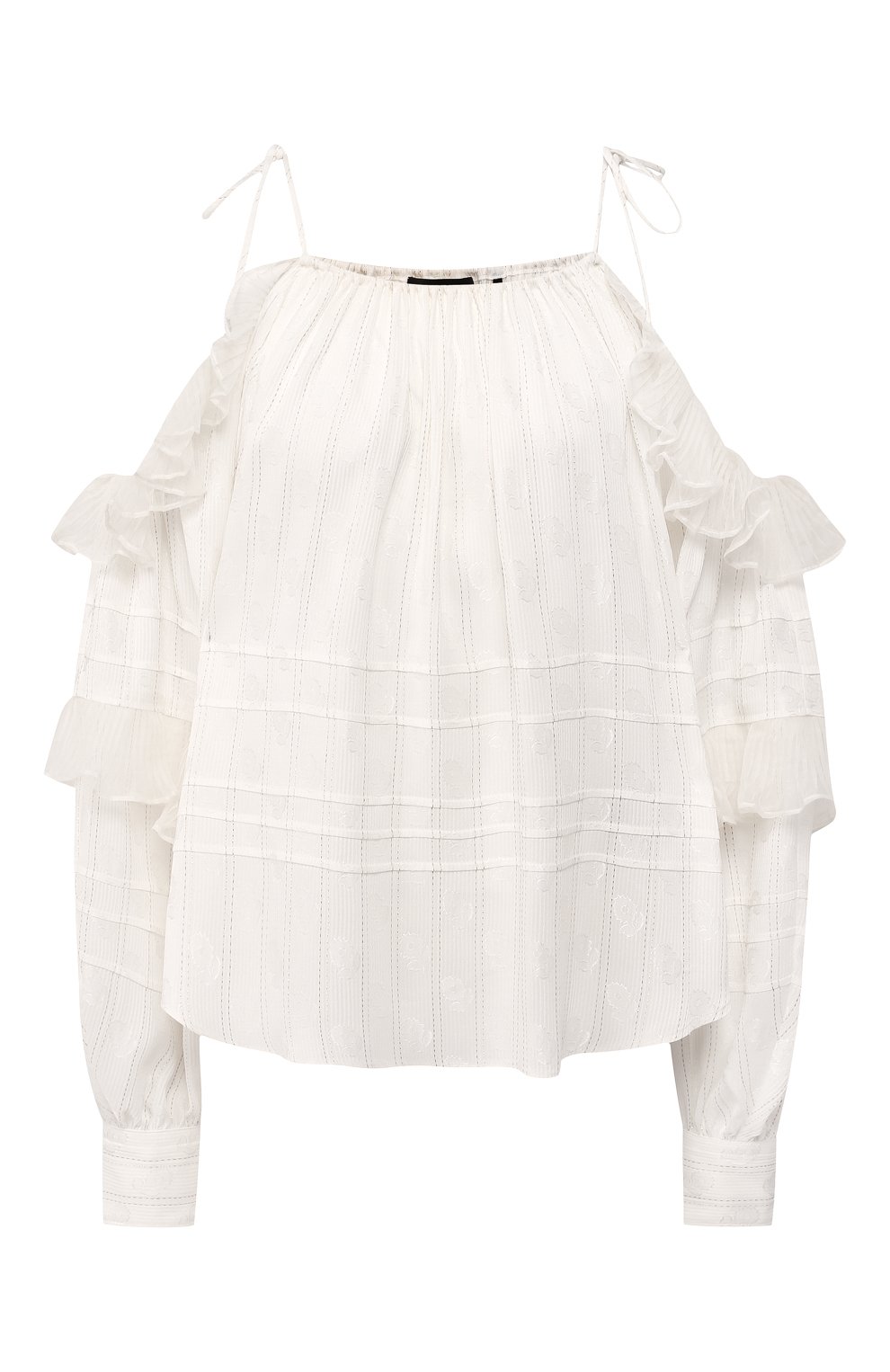 Топ из смеси вискозы и шелка ISABEL MARANT, арт. HT1479-19E013I/MARG0, фото 1