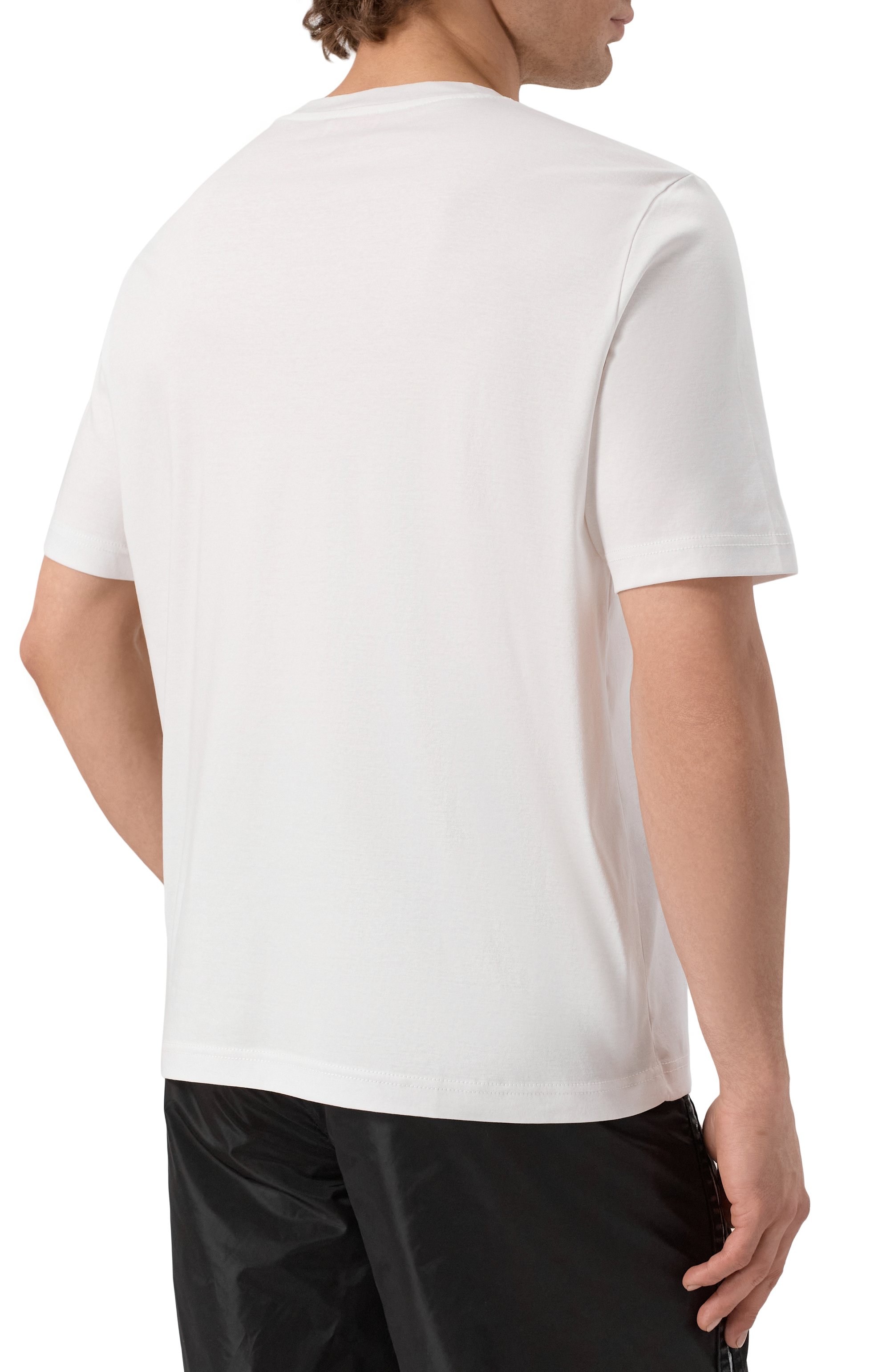 Хлопковая футболка DIESEL, арт. A16432/0SKAF, фото 4