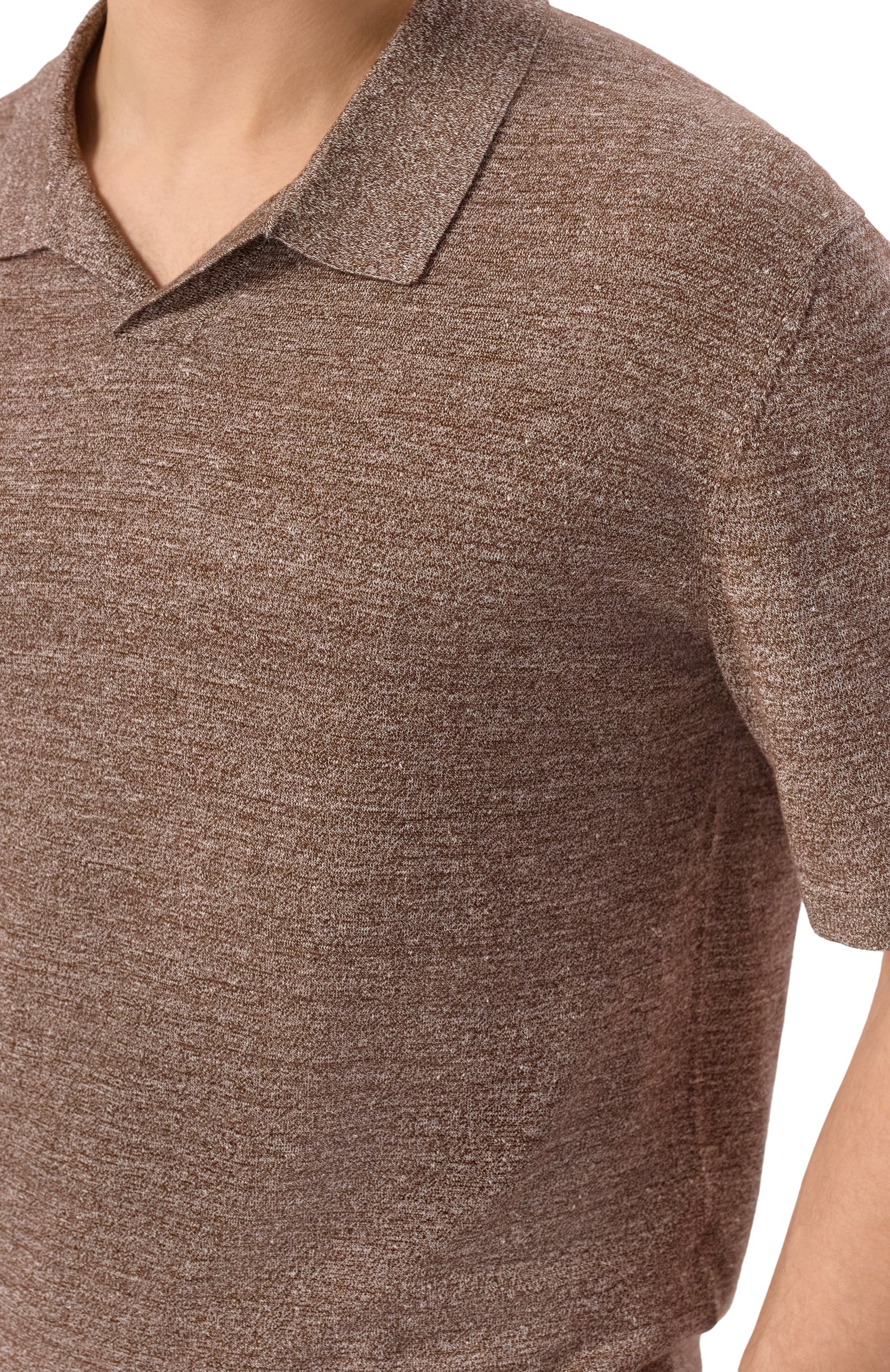 Поло из шерсти и льна 12 STOREEZ, арт. 137314, фото 5