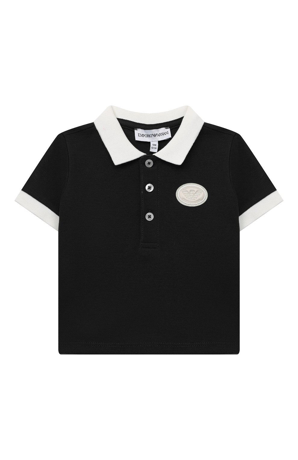 Хлопковое поло EMPORIO ARMANI, арт. 6LHFA2/1JCYZ, фото 1
