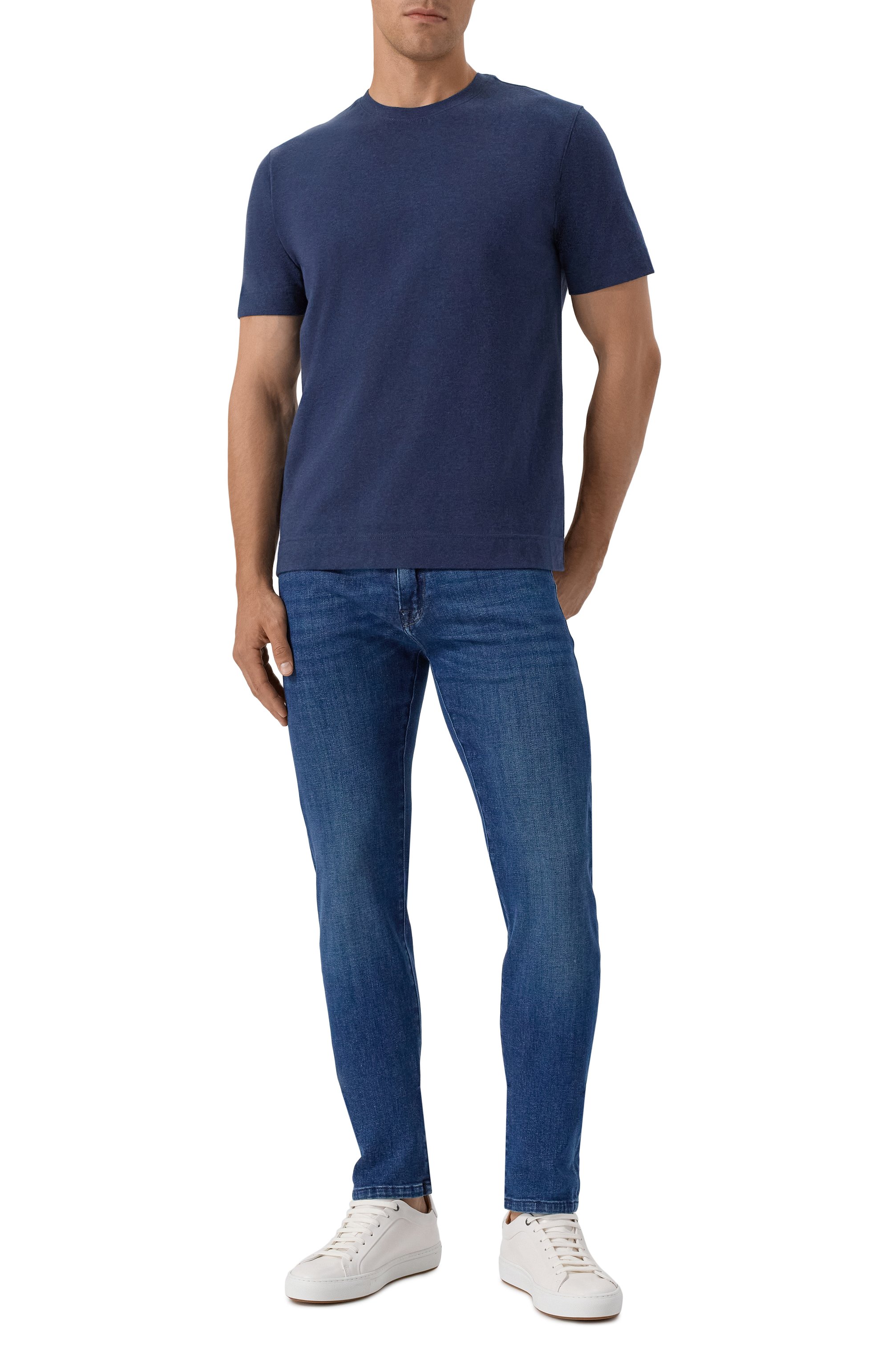 Хлопковая футболка CIRCOLO 1901, арт. CN4954, фото 2