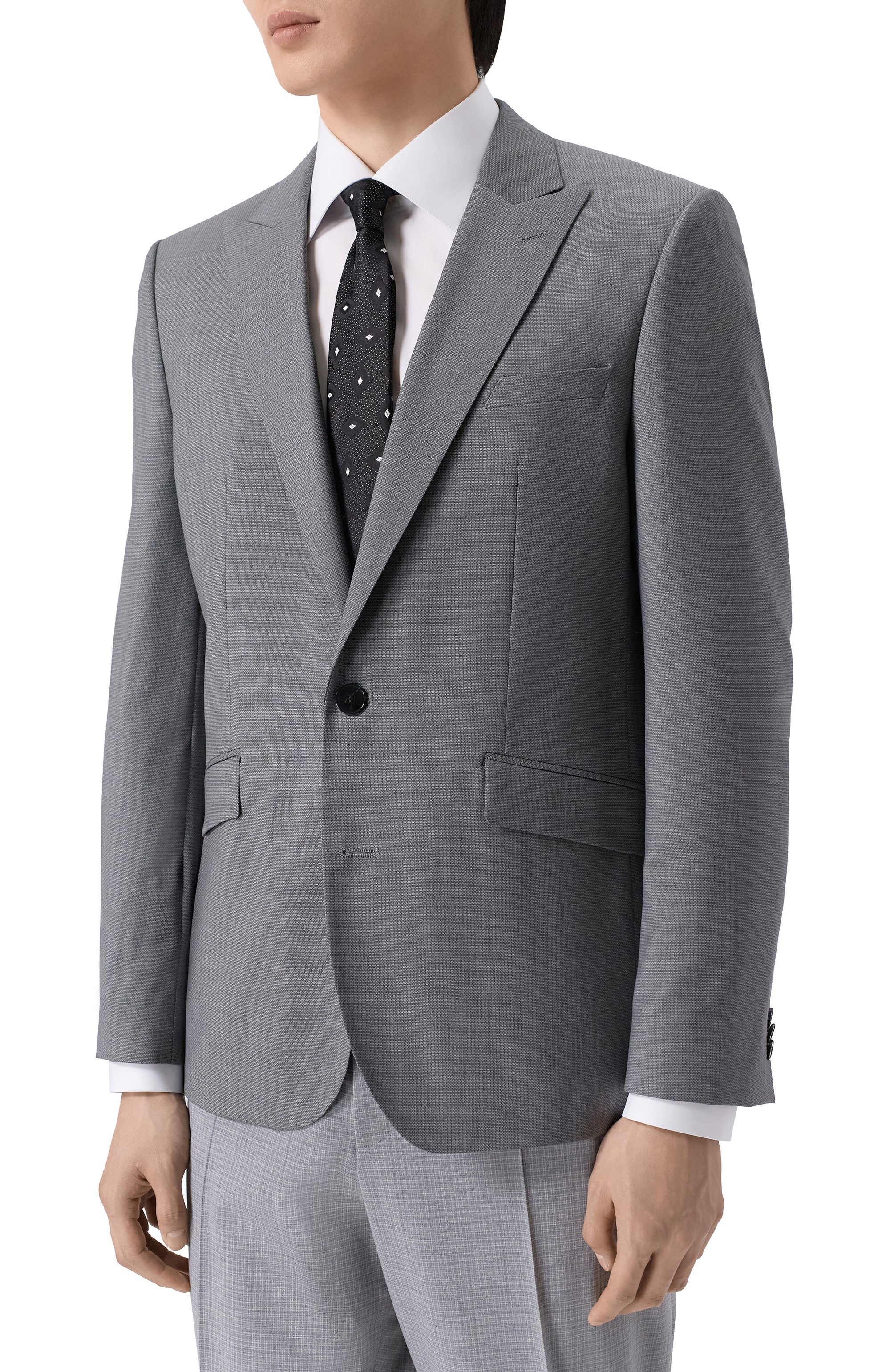 Шерстяной пиджак HUGO, арт. 50555240, фото 3