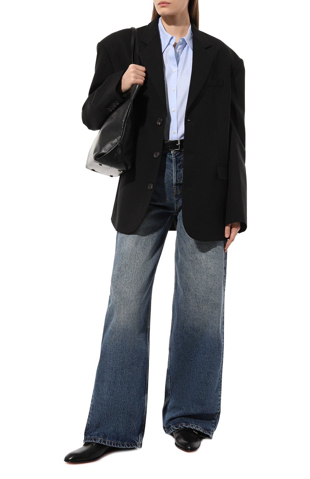 Кожаные монки double-buckle SANTONI, арт. WUSF56369HAFSSW6, фото 2