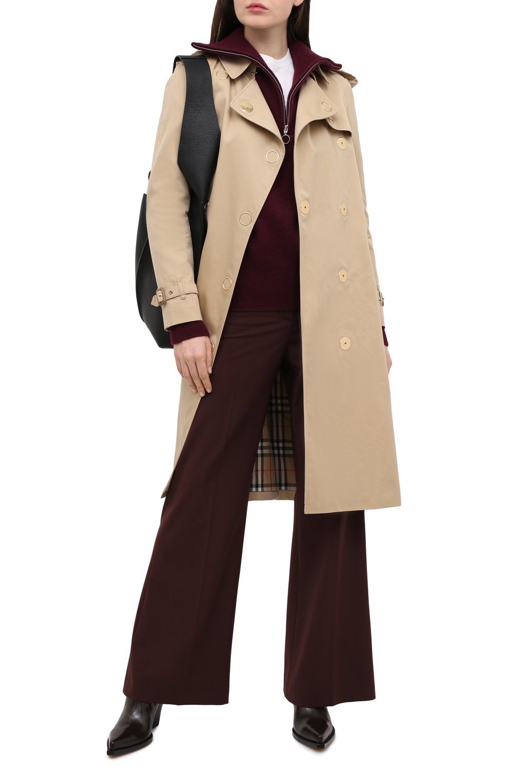 Хлопковый тренч BURBERRY, арт. 8035917, фото 2