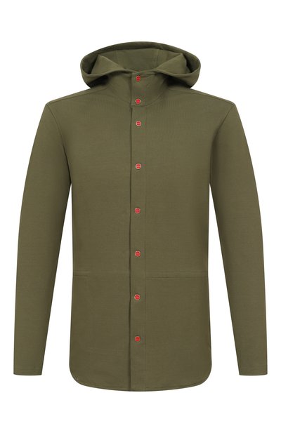 Мужская хлопковая рубашка KITON, арт. UMCPETEH0805284