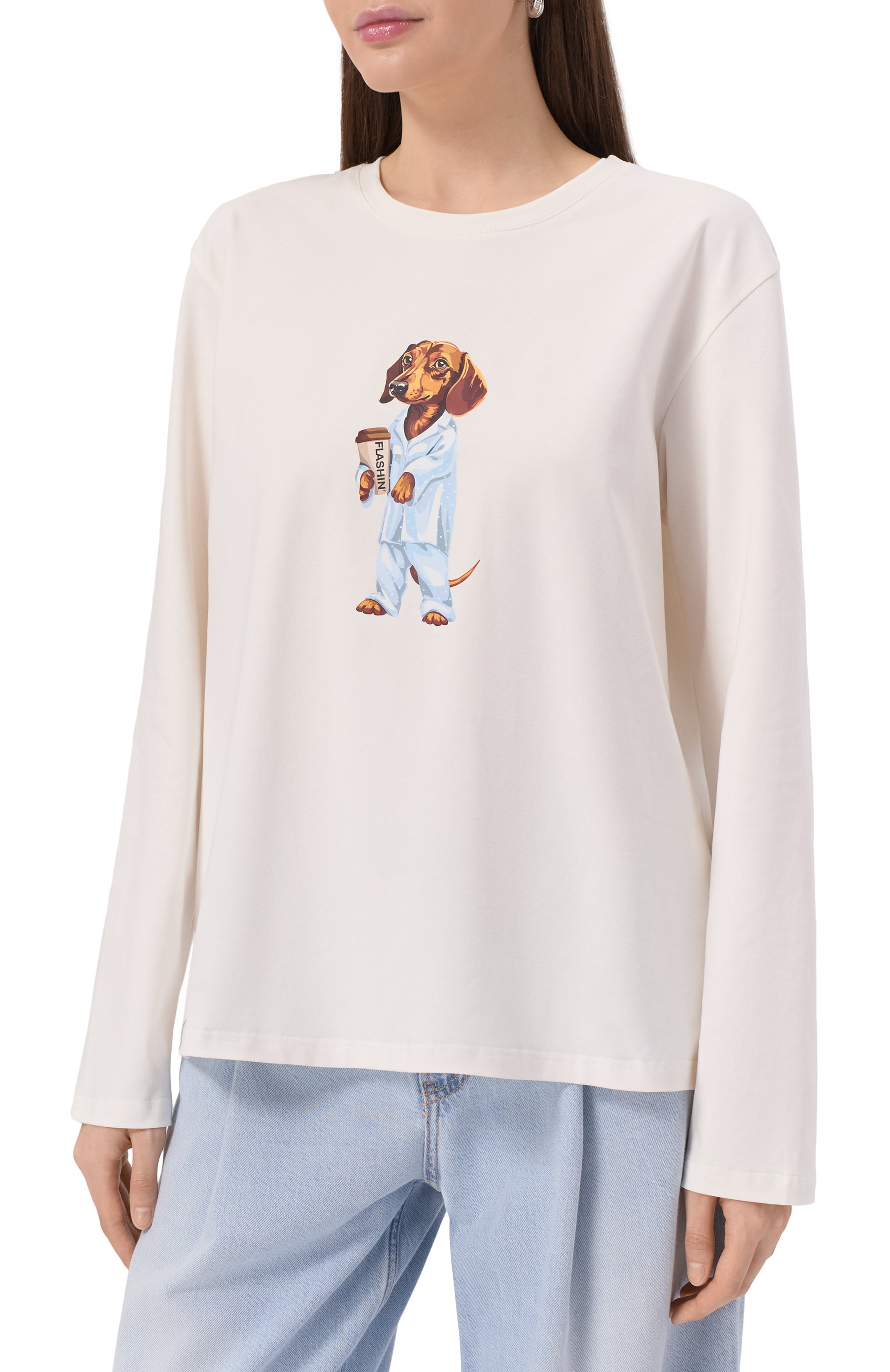 Хлопковый лонгслив FLASHIN, арт. FS26LST, фото 3