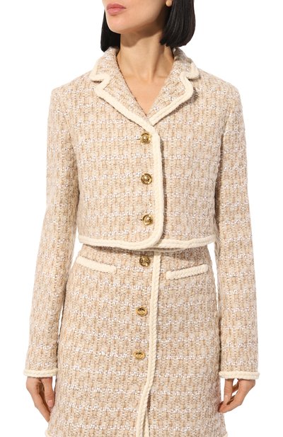Твидовый жакет GIAMBATTISTA VALLI, арт. 24FWPVCA6007-04UBE, фото 3