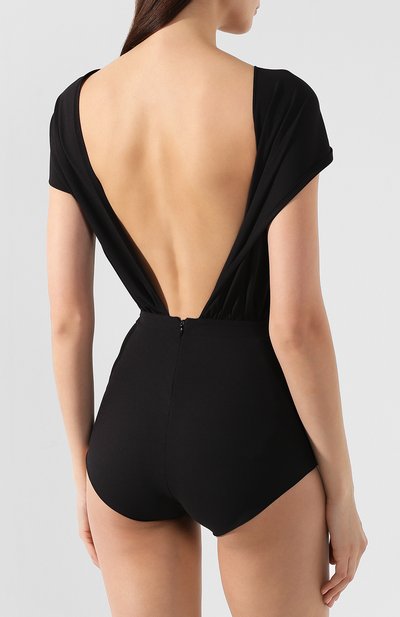 Боди A.W.A.K.E. MODE черного цвета по цене 31550 руб., арт. SS19.BS13, фото 4 Боди A.W.A.K.E. MODE, арт. SS19.BS13, фото 4