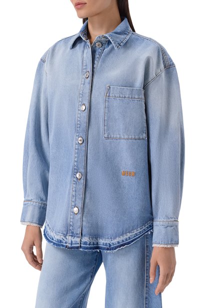 Джинсовая рубашка MSGM, арт. 4041MDE231L/267279, фото 3