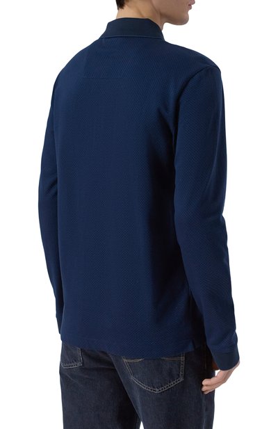 Хлопковое поло BOSS, арт. 50549583, фото 4