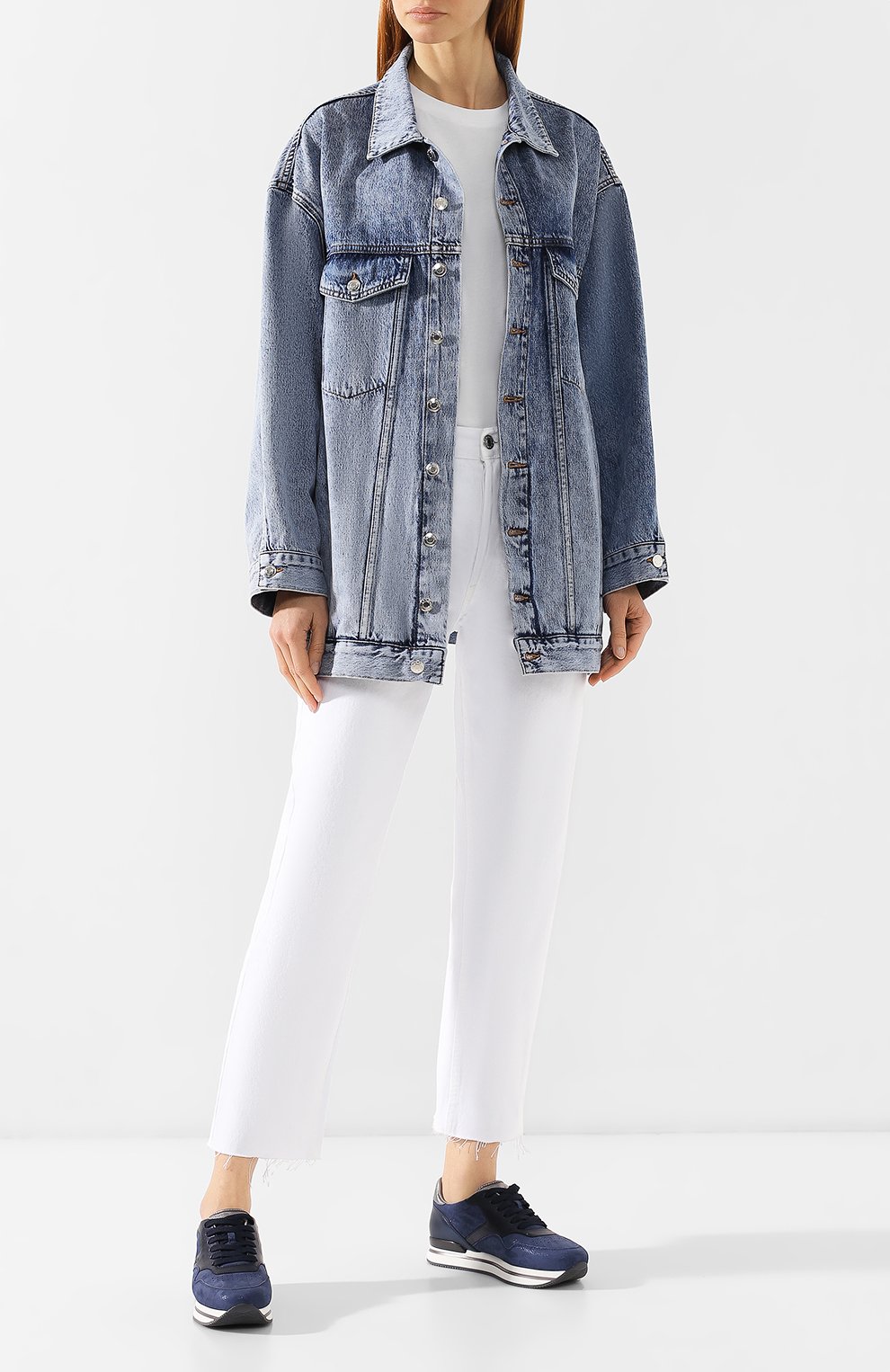 Кожаные кроссовки HOGAN, арт. HXW2220M469KHD, фото 2