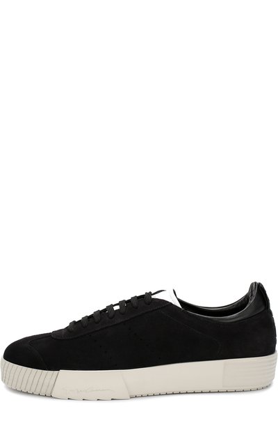 Кожаные кеды на шнуровке GIORGIO ARMANI, арт. X2X083/XL565, фото 3