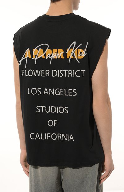 Хлопковая майка A PAPER KID, арт. S4PKMATA059, фото 4