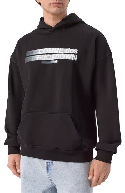 Хлопковое худи COMME DES FUCKDOWN, арт. CFABM02002, фото 3