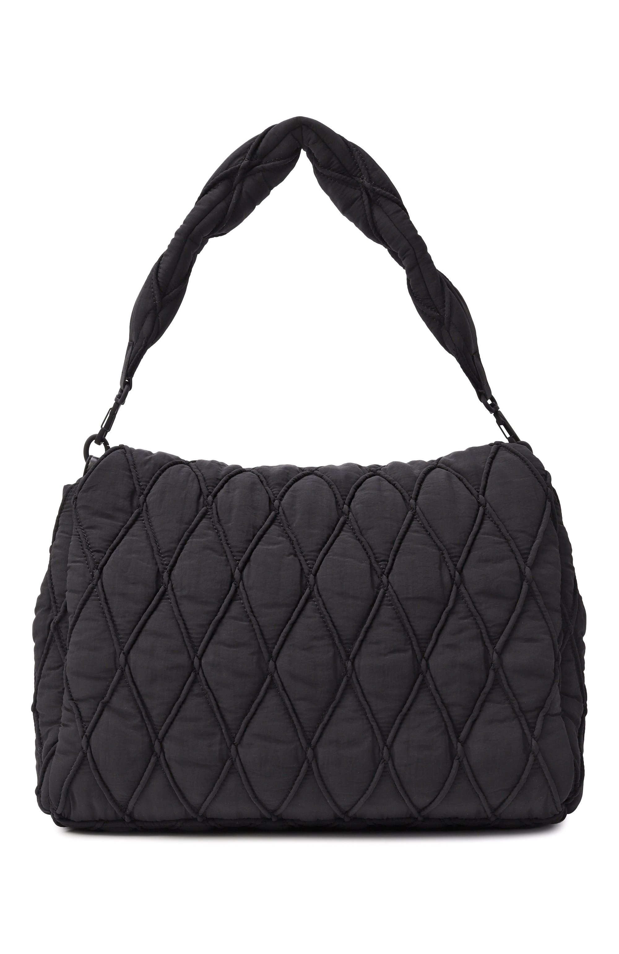 Сумка charm-d large DIESEL черного цвета по цене 65450 руб., арт. X10364/P8048, фото 6 Сумка charm-d large DIESEL, арт. X10364/P8048, фото 6